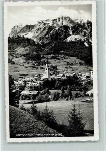 Cortina d'Ampezzo Gesamtansicht Cortina verso Tofana