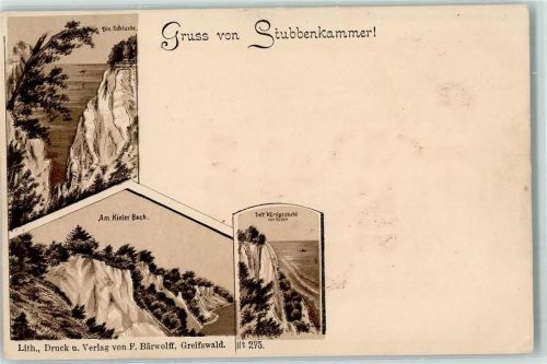 Stubbenkammer Königsstuhl Kieler Bach Die Schlucht