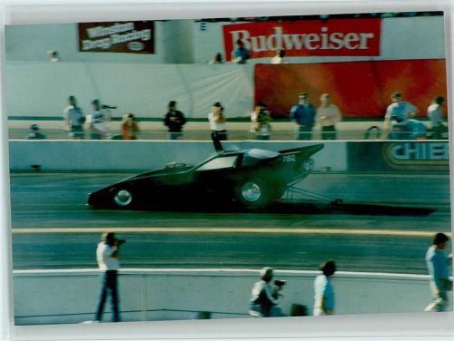 NHRA Brag Racing Autorennen - Privatfoto AK