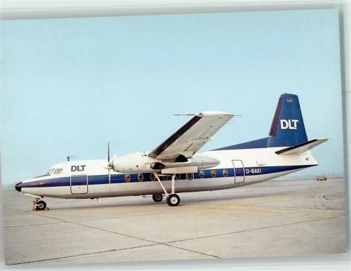 DLT Fokker F 27 - Partner der Lufthansa AK