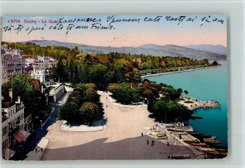 Lausanne Le Quai Ruderboote