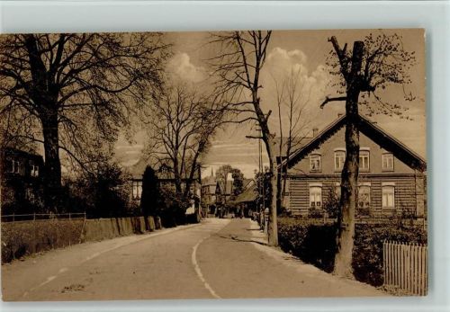 Hermannsburg 1924 schönes Straßenbild, gute Erhaltung AK