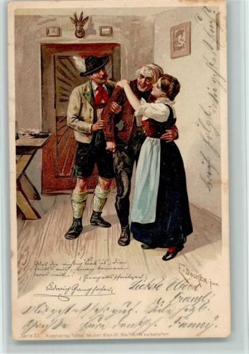 Serie 33 - Elternliebe , litho