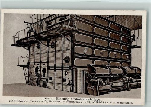 Bild Nr. 2 Hanomag Serie Dampfkessel - Technik