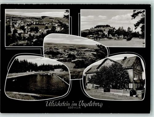 Ulrichstein 1960 Hotel Darmstädter Hof , sehr gute Erhaltung AK