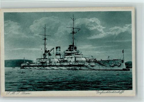 S.M.S. Posen, gute Erhaltung AK