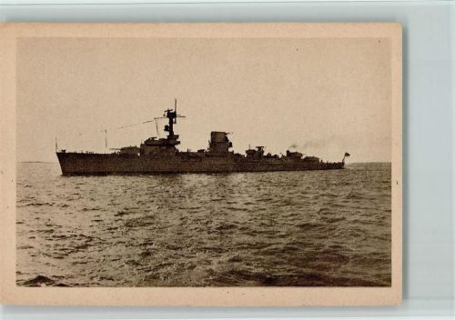 Kreuzer Leipzig - WHW 1933 AK