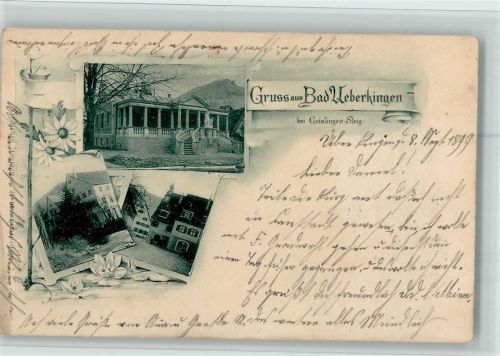73337 W7347 Bad Überkingen 1899 - Gruss aus - versch. Abbildungen