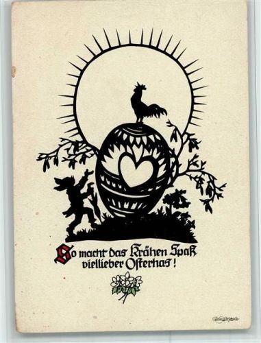 Nr. 126 - Ostern AK Plischke, G.