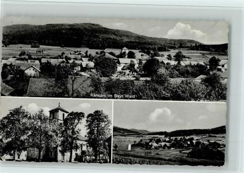 Ränkam 1960 Teilansichten - Landpoststempel Ränkam über Furth