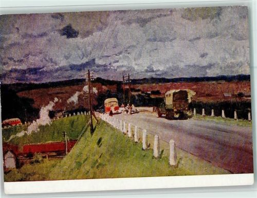 Eisenbahn, Lastwagen, Omnibus AK