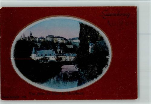 1907 Vue prise du Pont du Himdhaus AK