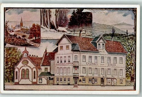 Oberursel Gasthaus Zum Bären Carl Röder Hermannsborn Feldberg