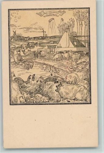 1918 Träume - Zeichnung von Karl Arnold aus der Liller Kriegszeitung
