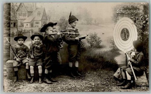 Scharfschiessen - Kinder mit Gewehre - Foto AK Sport