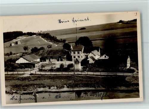 Hessisch Lichtenau 1935 Teilansicht AK