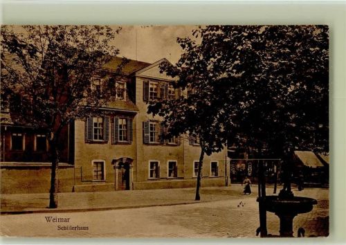 Weimar Nr. 104 Schillerhaus 1925 AK