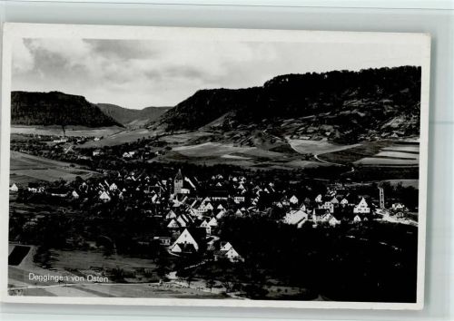 Deggingen 1931 Teilansicht AK Gute Erhaltung