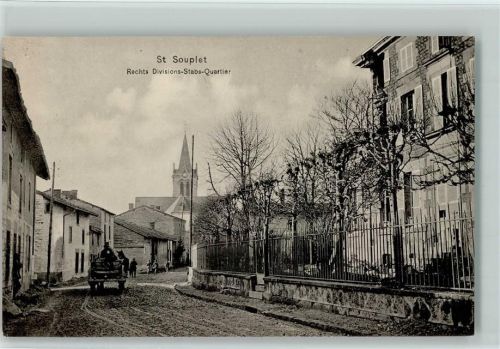Saint-Souplet-sur-Py Rechts Divisions-Stabs-Quartier