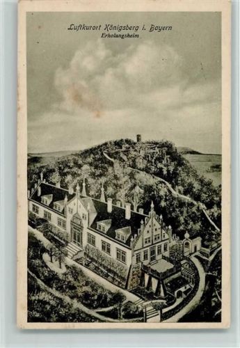 Königsberg 1925 Erholungsheim AK