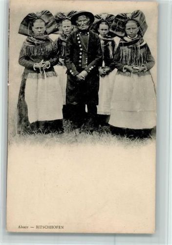Alsace - Bitschhofen 1905 , gute Erhaltung AK