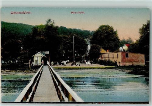 Flensburg 1911 Strandhotel Wassersleben