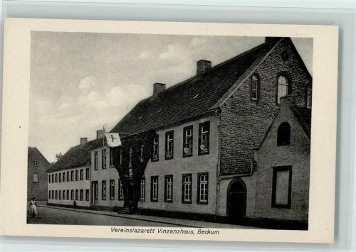 Beckum Veeinslazarett Vinzenshaus, gute Erhaltung AK