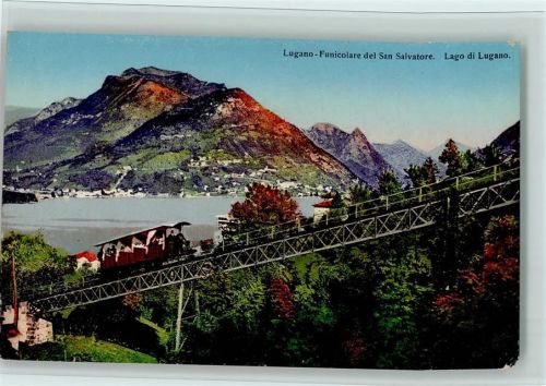 Lugano Funicolare del San Salvatore Lago di Lugano