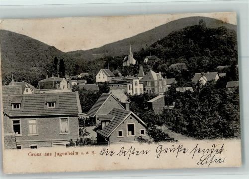 Seeheim-Jugenheim 1905 Teilansicht