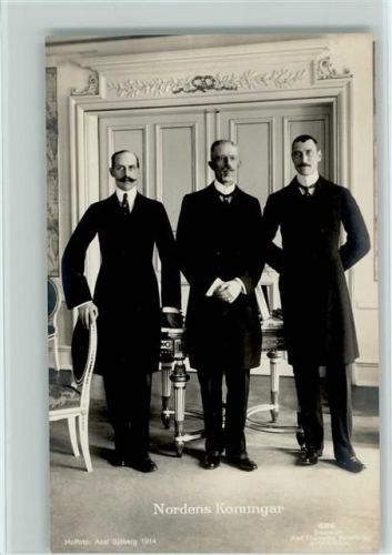 Nordens Konungar Foto 1914 AK