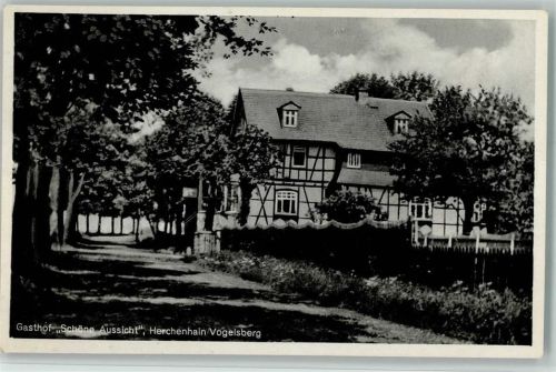 Herchenhain Gasthof Schöne Aussicht Fachwerkhaus