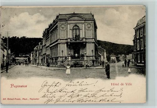 Pepinster 1902 Hotel de Ville AK