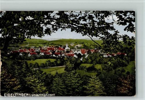 Eigeltingen 1933 Gesamtansicht AK