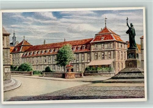 Fulda Hotel zum Kurfürsten - Verlag Mandt AK