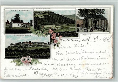Le Mont 1896 Gruss aus - St. Odielnberg