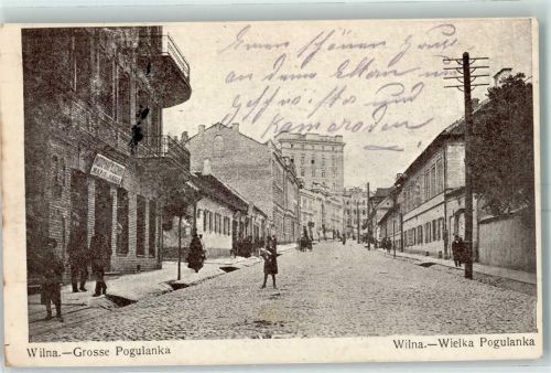 Wilna 1915 Grosse Pogulanka