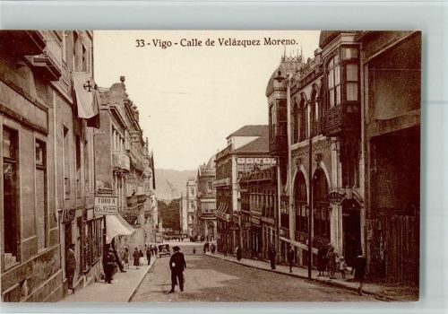 1936 Calle de Velazques Moreno AK Good condition