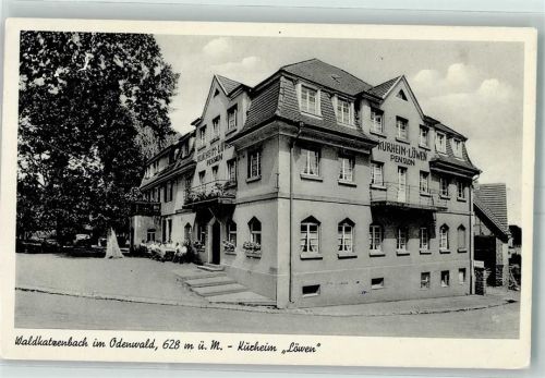 Waldkatzenbach Kurheim Löwen Pension