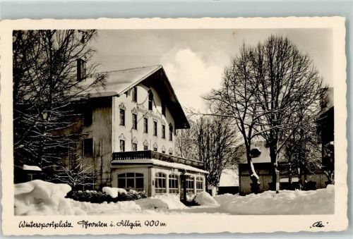 Pfronten Bahnhofhotel zum Falkenstein Winter
