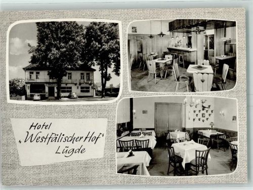 32676 W4927 Lügde - Hotel Westfälischer Hof Fritz Köchling
