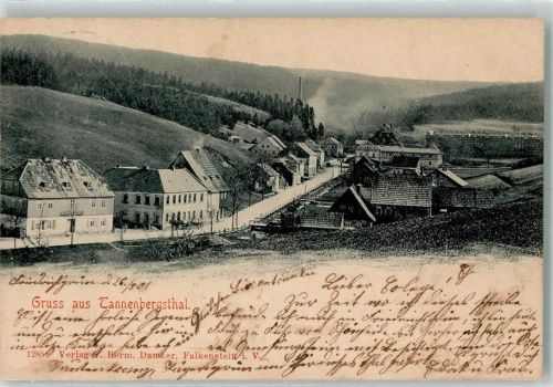Tannenbergsthal 1901