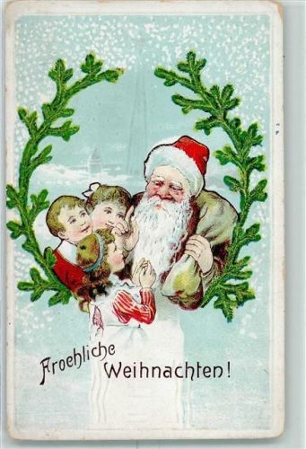 1905 Tannenzweige Kind AK