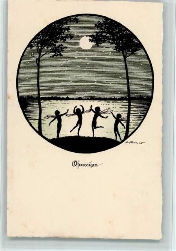 1927 Elfenreigen - Verlag Dondorf Nr. 1077 AK