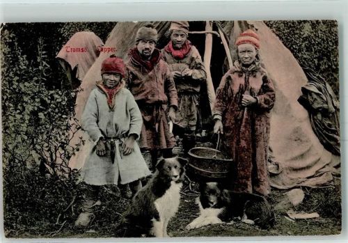 Tromsoe Lapper Hunde Tracht