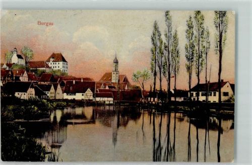 Burgau Weiher Stadtpfarrkirche