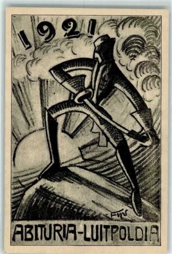 München 1921 Abituria Luitpoldia1921 AK
