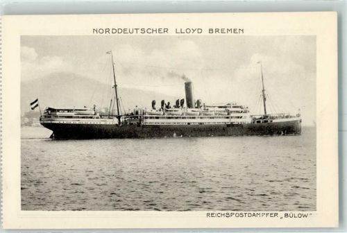 Postdampfer Bülow AK