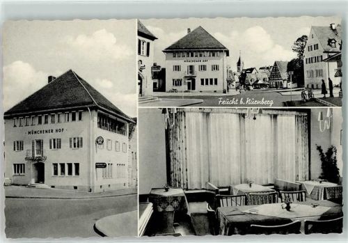 Feucht Gasthaus Münchner Hof Gaststube Fahrräder