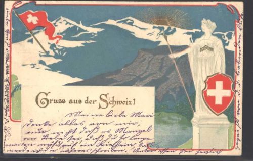 1902 Lithographie AK