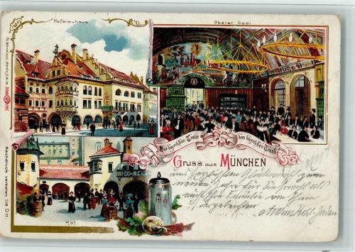 München 1899 Gruss aus - AK